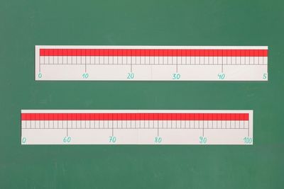 Linea numerica universale per lavagna magnetica