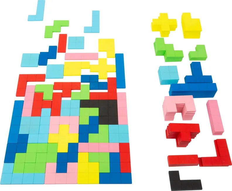 Puzzle in legno Tetris