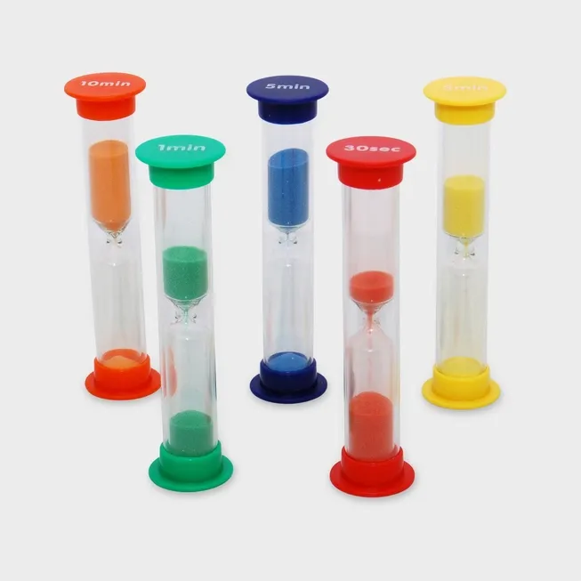 Clessidre Timer (30 secondi - 1 - 3 - 5 - 10 minuti)