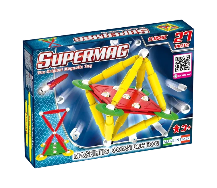Supermag Classic 27 pezzi costruzioni magnetiche