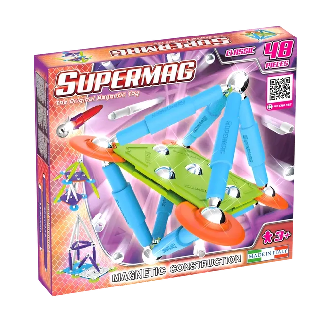 Supermag Classic 48 pezzi costruzioni magnetiche