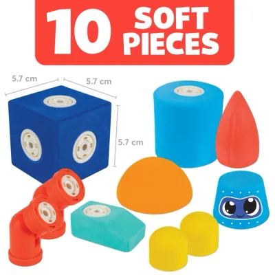 Blockaroo - Robot (10 blocchi magnetici)