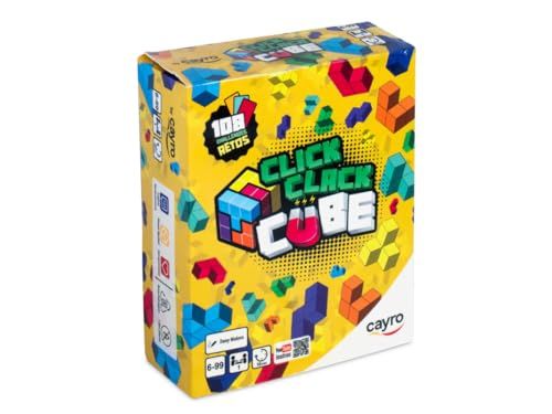 Click Clack Cube - Cubo Soma con pezzi magnetici e carte sfida