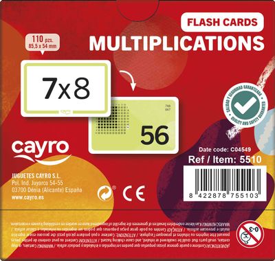 Flash Cards della Moltiplicazione