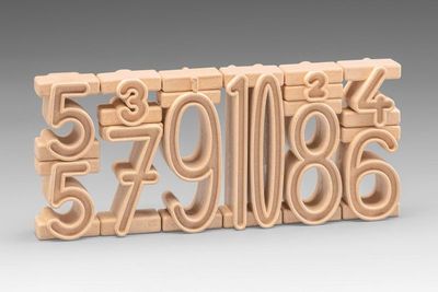 Set numeri impilabili (34 pezzi)