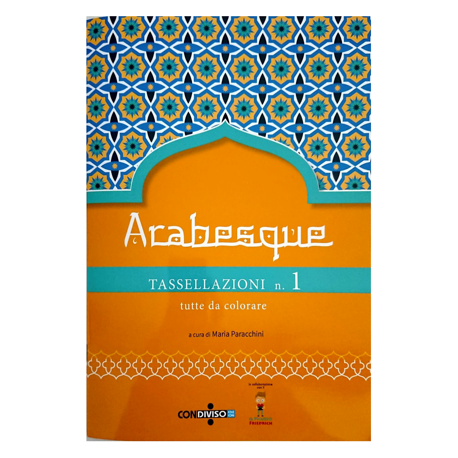 ARABESQUE - tassellazioni tutte da colorare n.1