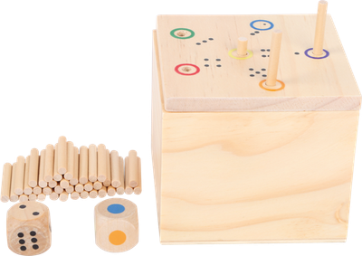 Gioco dei dadi Fuori 6 nella scatola