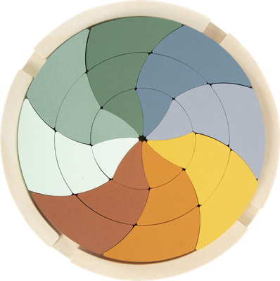 Puzzle colori "Safari"