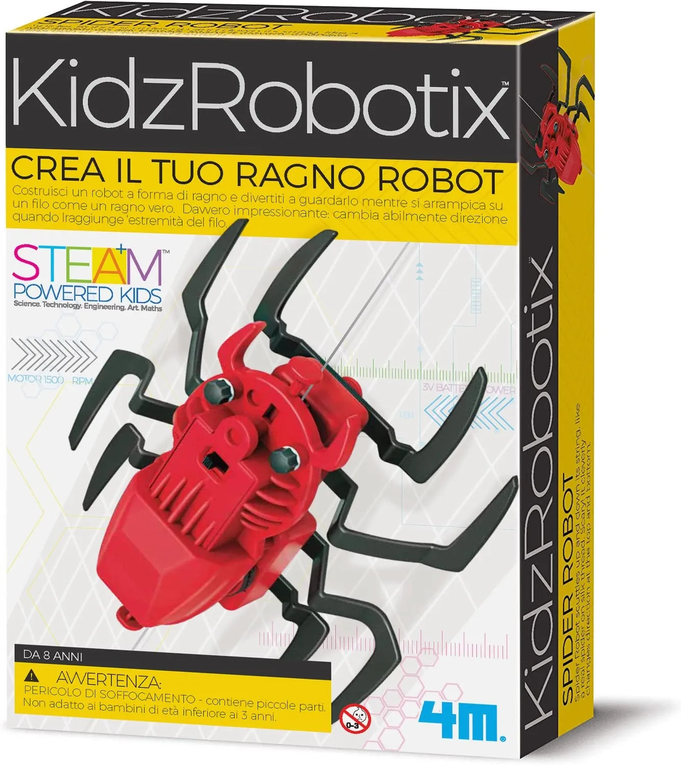 KidzRobotix / Crea il Tuo Ragno Robot