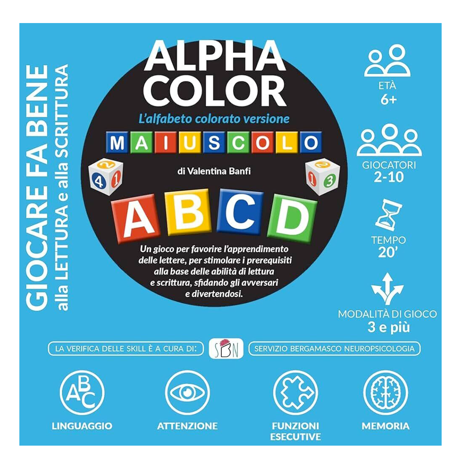 Alphacolor - L&#39;alfabeto colorato - Versione MAIUSCOLO