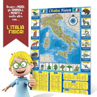 I’m A Genius Geopuzzle La Mia Bella Italia