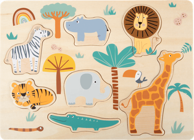 Puzzle ad incastro "Safari"