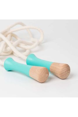 Corda per saltare in legno