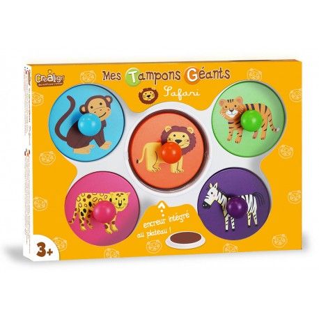 Set di francobolli giganti &quot;Safari&quot;
