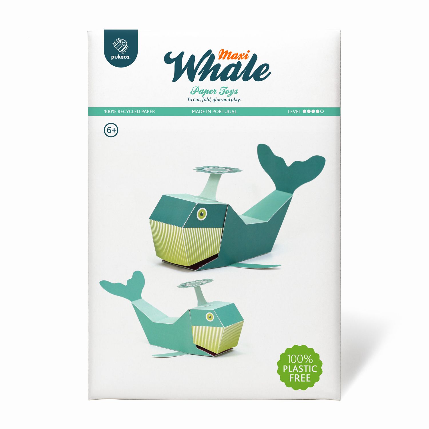 Giocattoli di carta Maxi Whale