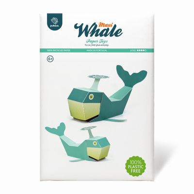 Giocattoli di carta Maxi Whale
