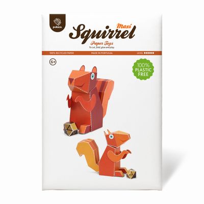 Giocattoli di carta Maxi Squirrel Giocattoli di carta Maxi Squirrel