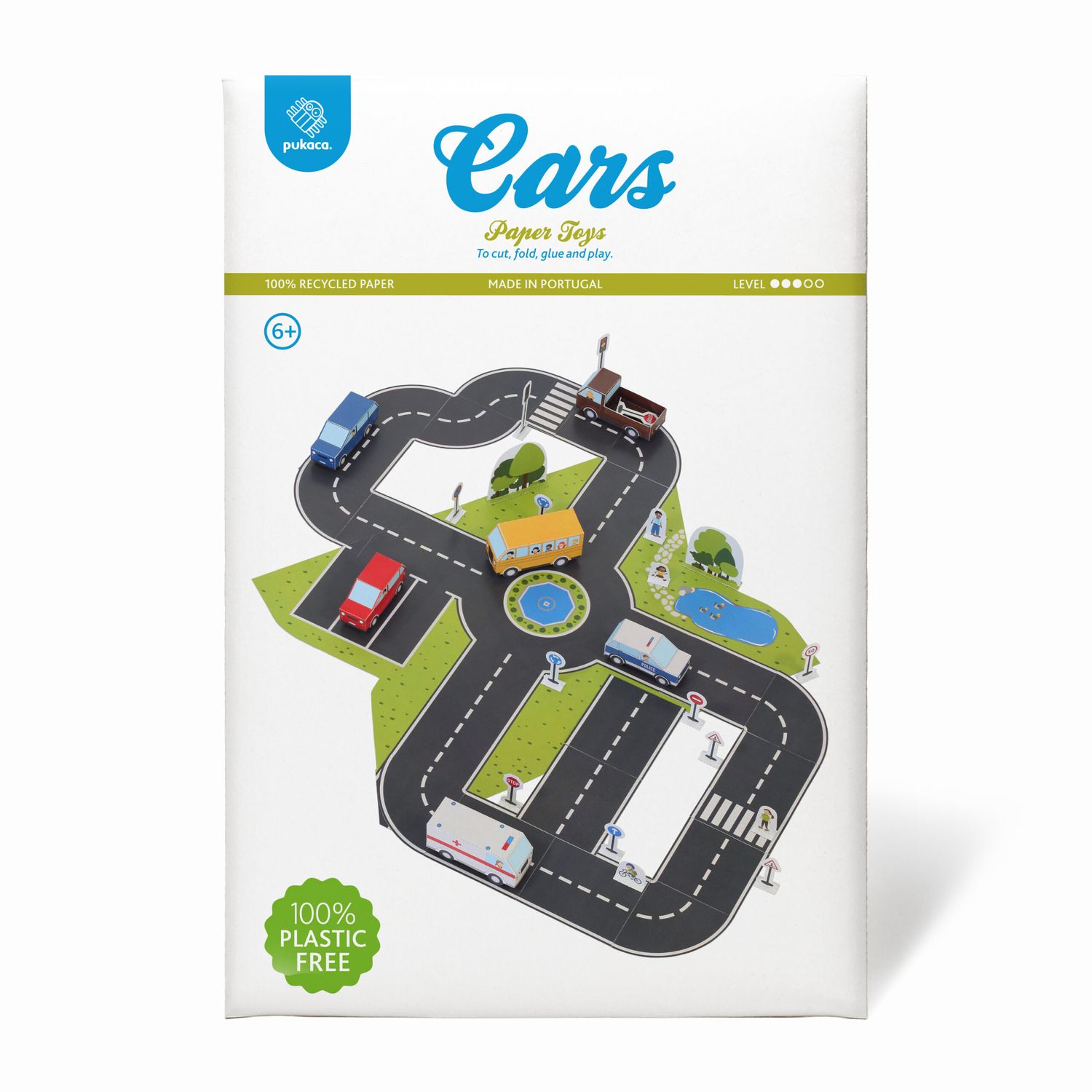 Giocattolo di carta per auto