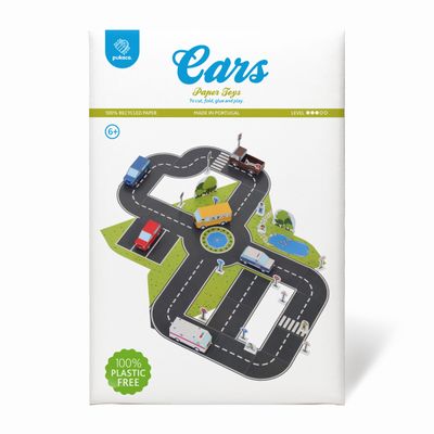 Giocattolo di carta per auto