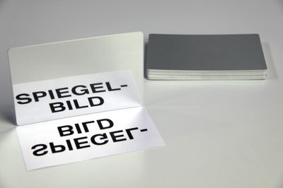 Specchi di plastica 10 pezzi