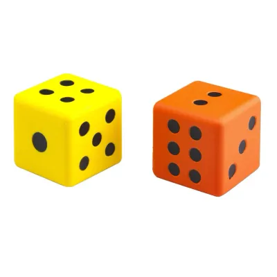 Set di 2 dadi grandi morbidi
