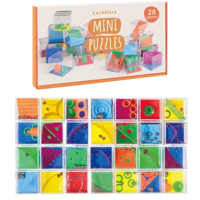 28 mini rompicapo puzzle - Regalini festa