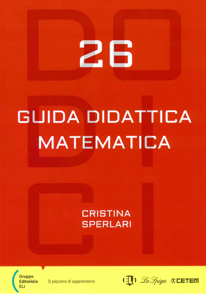 Dodici 26 Guida didattica matematica