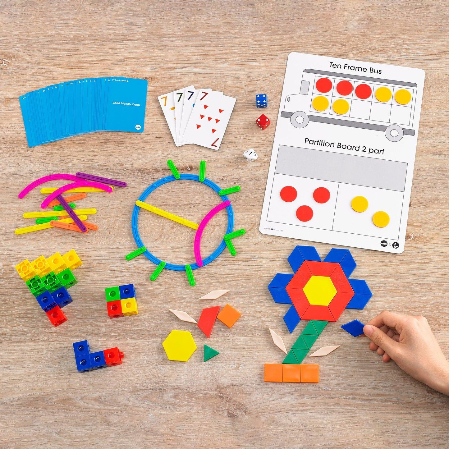 Kit matematico per bambino 5-6 anni (in inglese)