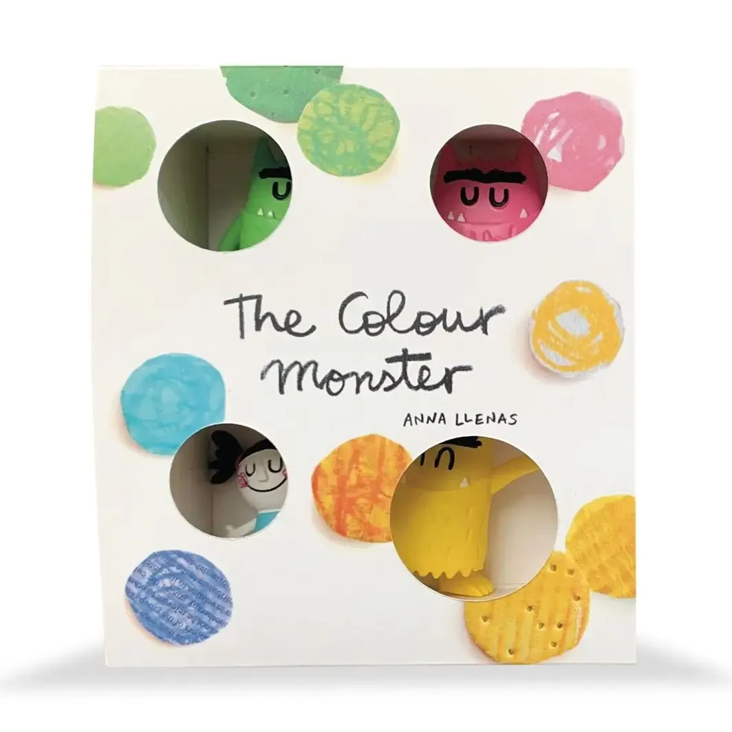 Il mostro dei colori - Set da collezione - 4 personaggi Il mostro dei colori - Set da collezione - 4 personaggi