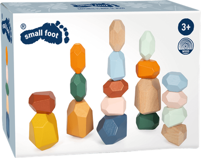 Mattoncini d'equilibrio in legno "Safari"