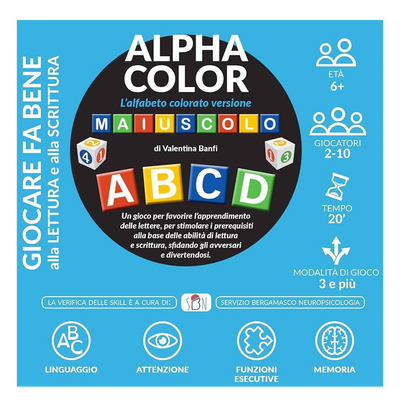 Alphacolor - L'alfabeto colorato - Versione MAIUSCOLO