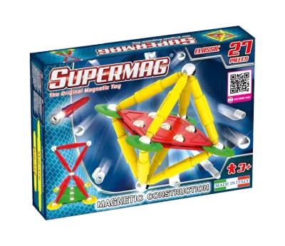 Supermag Classic 27 pezzi costruzioni magnetiche