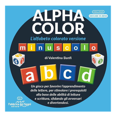 Alphacolor - L'alfabeto colorato - Versione minuscolo