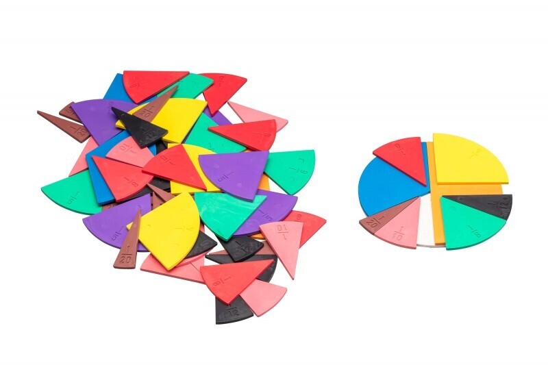 Frazione Set tondo in 10 colori (71 pz) Frazione Set tondo in 10 colori (71 pz)