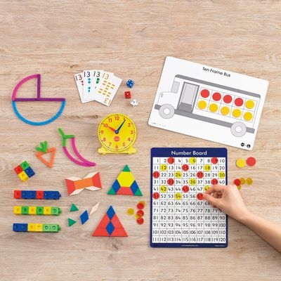 Kit matematico per bambino 6-7 anni (in inglese)