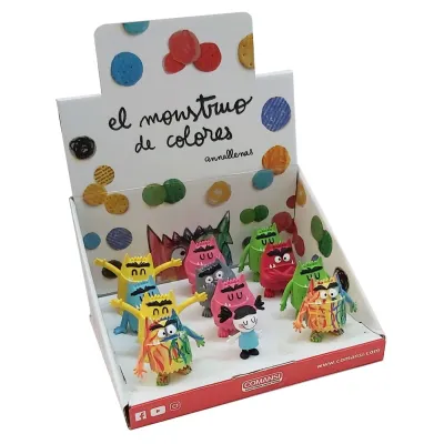Il mostro dei colori - pupazzetto