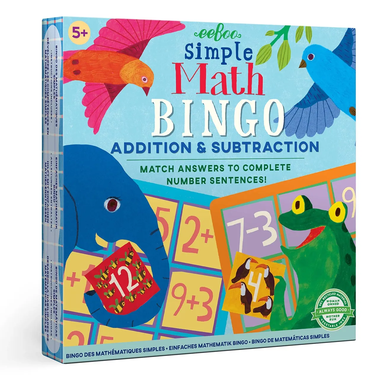 Math Bingo - Addizioni e sottrazioni Math Bingo - Addizioni e sottrazioni