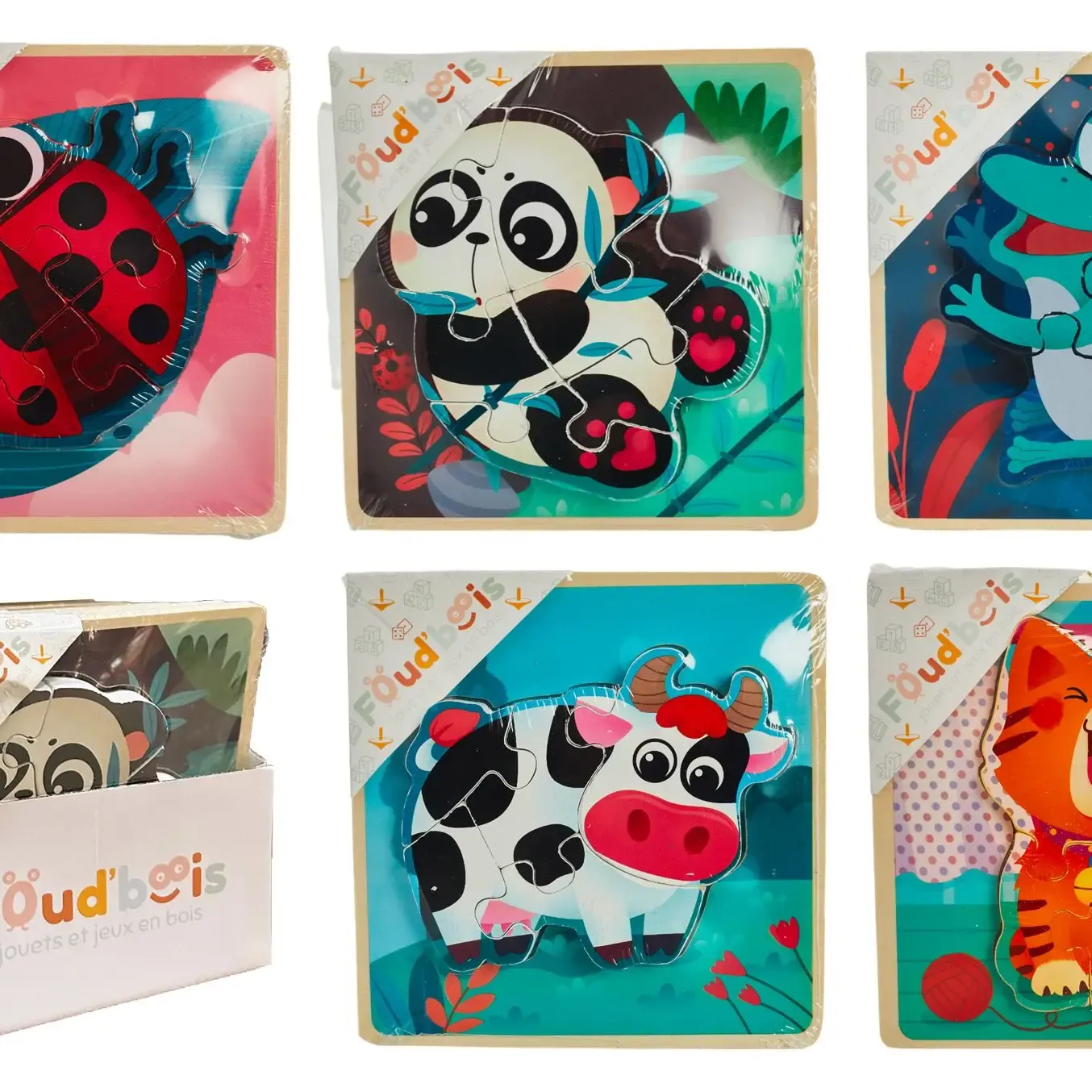 Puzzle Animali Selvatici Puzzle Animali Selvatici