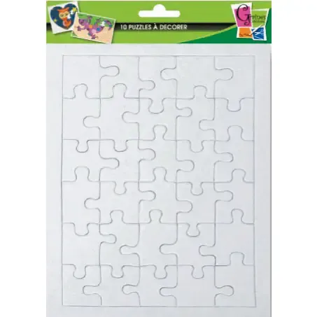 confezione da 10 puzzle 30 pezzi