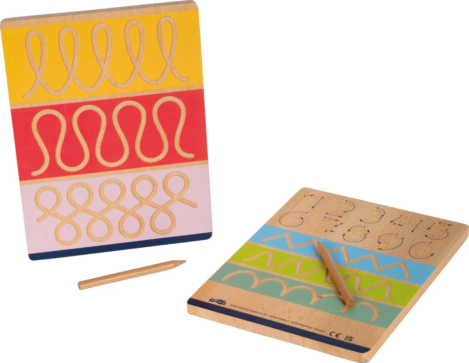 Set di lavagne prescrittura in legno