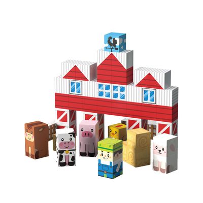 Gioco Magnetico La fattoria - 54 cubi