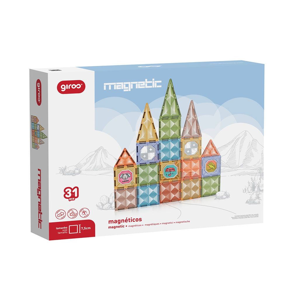 Piastrelle magnetiche - 31 pezzi Piastrelle magnetiche - 31 pezzi