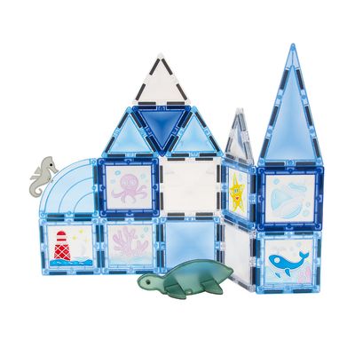 Gioco Magnetico L'oceano - 40 pezzi con 6 pennarelli