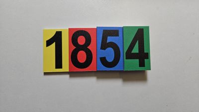 Frantuma-numeri (74 pezzi) - Interi