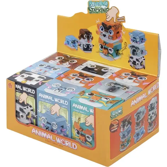 Cubo Mattoncini Animale - Modello scelto casualmente Cubo Mattoncini Animale - Modello scelto casualmente