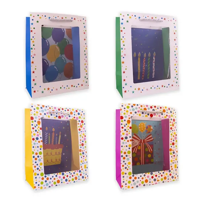 Borsa regalo HAPPY BIRTHDAY STYLE 4 L Borsa regalo HAPPY BIRTHDAY STYLE 4 L