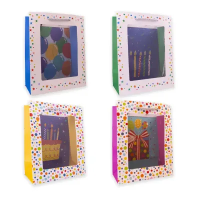 Borsa regalo HAPPY BIRTHDAY STYLE 4 L