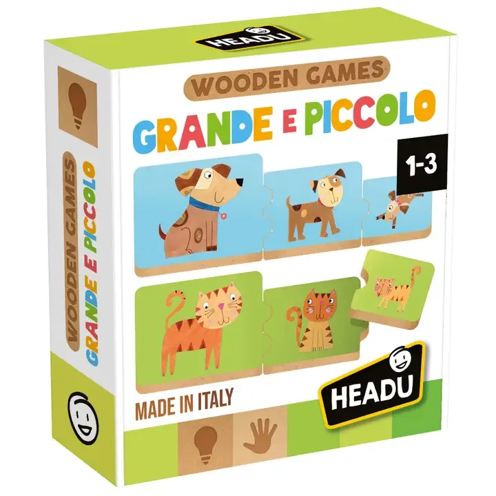 Wooden Game Grande E Piccolo Wooden Game Grande E Piccolo