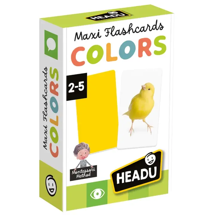 Maxi Flashcards Montessori Colors Maxi Flashcards Montessori Colors