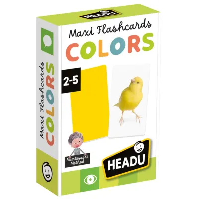 Maxi Flashcards Montessori Colors Maxi Flashcards Montessori Colors